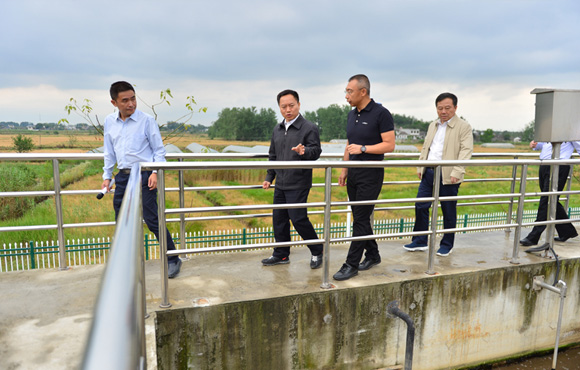 细化举措、凝聚合力，扎实推进环巢湖流域水环境综合治理——省长李国英一行调研长临河镇污水处理厂