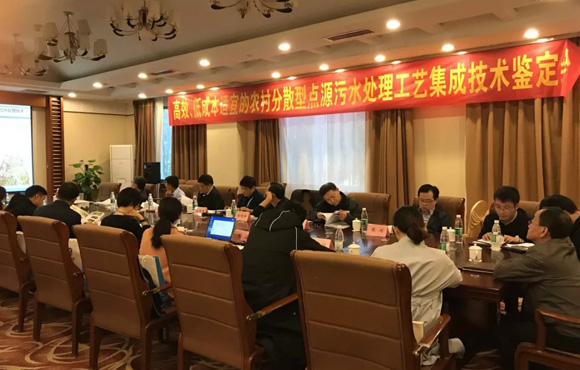 国祯环保水专项课题研究成果“高效生化生态耦合农村污水？榛砑际酢蓖ü际跫