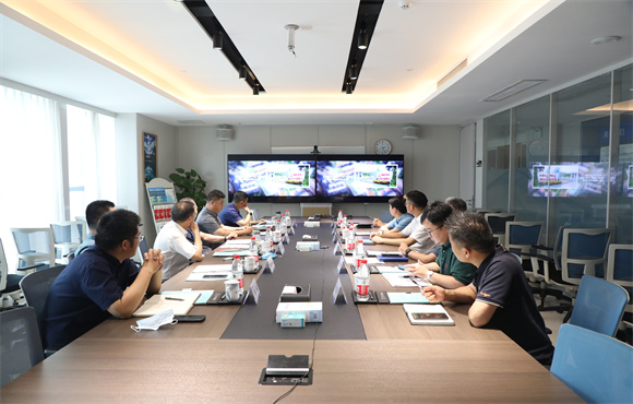 亳州市节能环保产业专班一行莅临尊龙中国官方网站调研