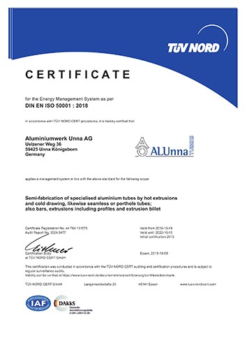 EN ISO 50001能源治理系统认证